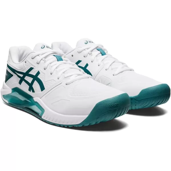 imageASICS Mens GelChallenger 13 Tennis ShoesWhiteVelvet Pine