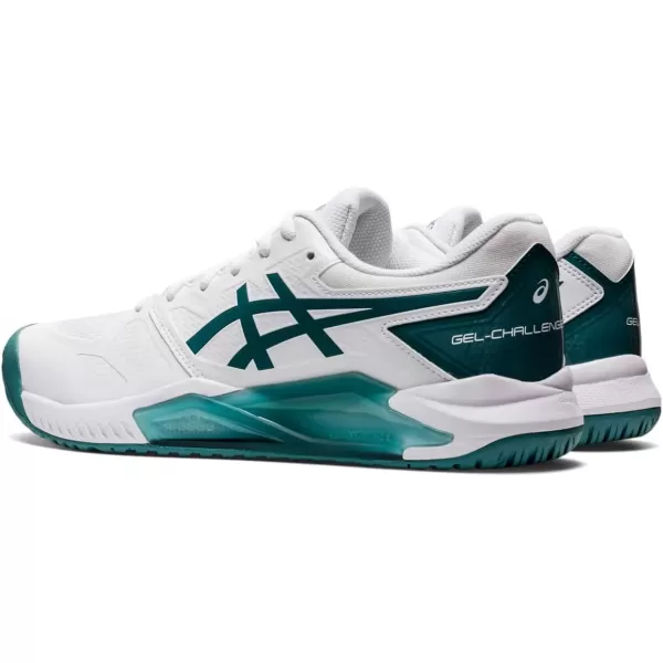 imageASICS Mens GelChallenger 13 Tennis ShoesWhiteVelvet Pine