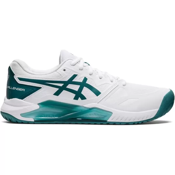 imageASICS Mens GelChallenger 13 Tennis ShoesWhiteVelvet Pine
