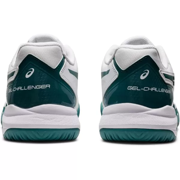 imageASICS Mens GelChallenger 13 Tennis ShoesWhiteVelvet Pine
