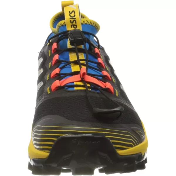 imageASICS Mens GelContend 5 Running ShoesBlack Saffron