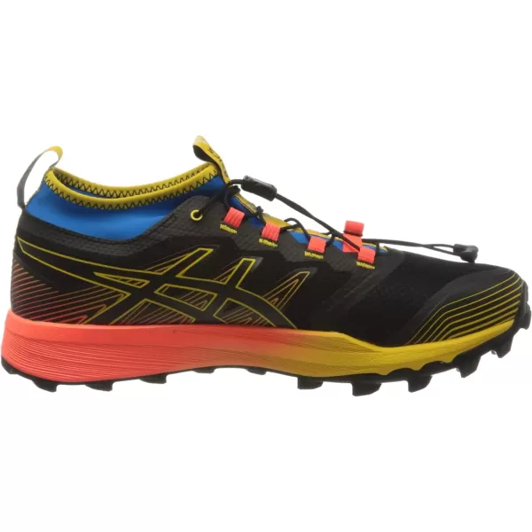 imageASICS Mens GelContend 5 Running ShoesBlack Saffron