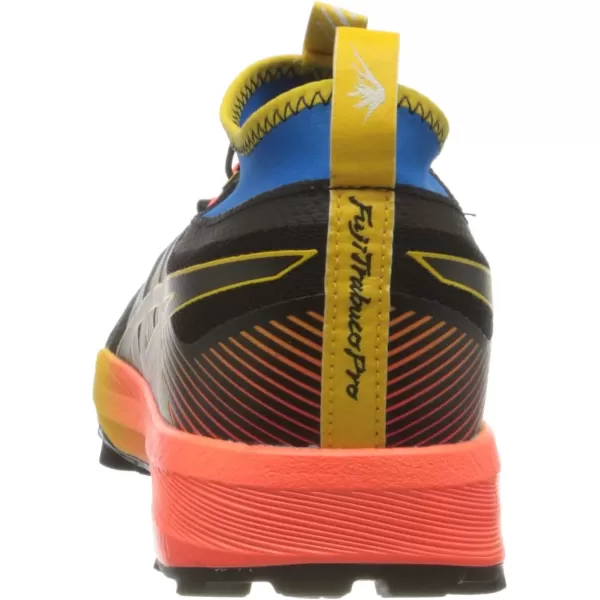 imageASICS Mens GelContend 5 Running ShoesBlack Saffron
