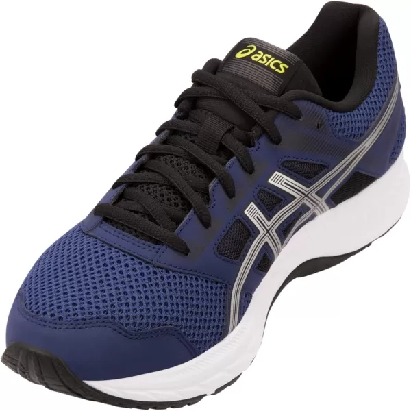 imageASICS Mens GelContend 5 Running ShoesIndigo BlueSlver