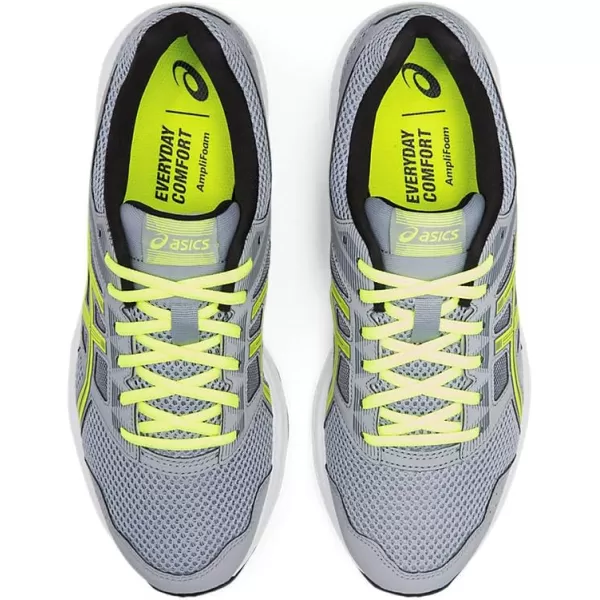 imageASICS Mens GelContend 5 Running ShoesSheet RockSafety Yellow
