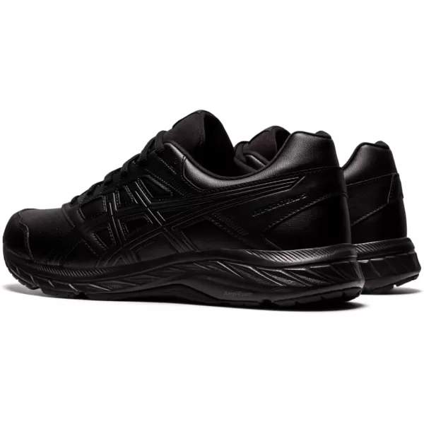 imageASICS Mens GelContend 5 SL Walking ShoeBlackGraphite Grey