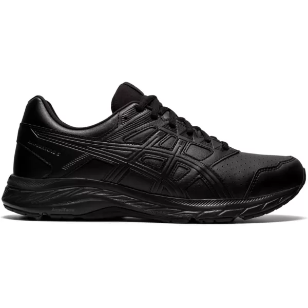 imageASICS Mens GelContend 5 SL Walking ShoeBlackGraphite Grey