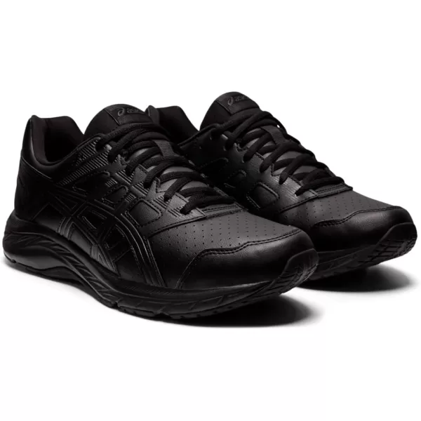 imageASICS Mens GelContend 5 SL Walking ShoeBlackGraphite Grey