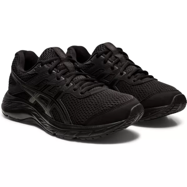 imageASICS Mens GelContend 6 Running ShoesBlackBlack