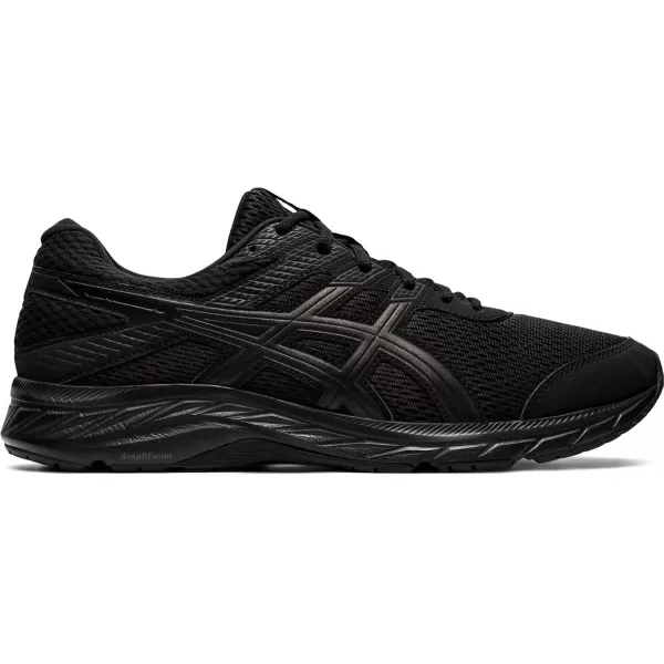 imageASICS Mens GelContend 6 Running ShoesBlackBlack