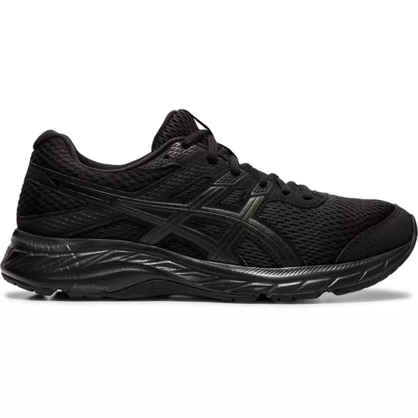 imageASICS Mens GelContend 6 Running ShoesBlackBlack