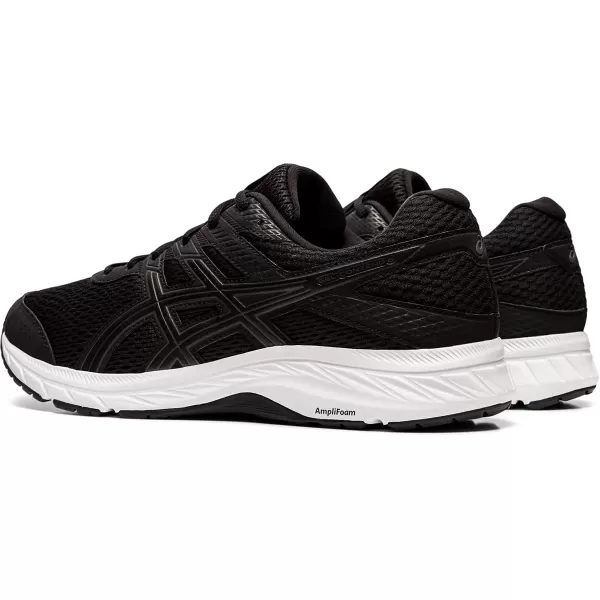 imageASICS Mens GelContend 6 Running ShoesBlackCarrier Grey