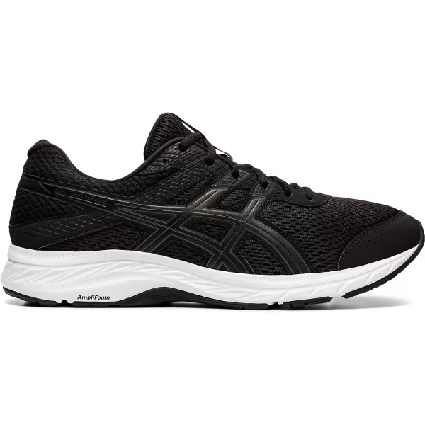imageASICS Mens GelContend 6 Running ShoesBlackCarrier Grey