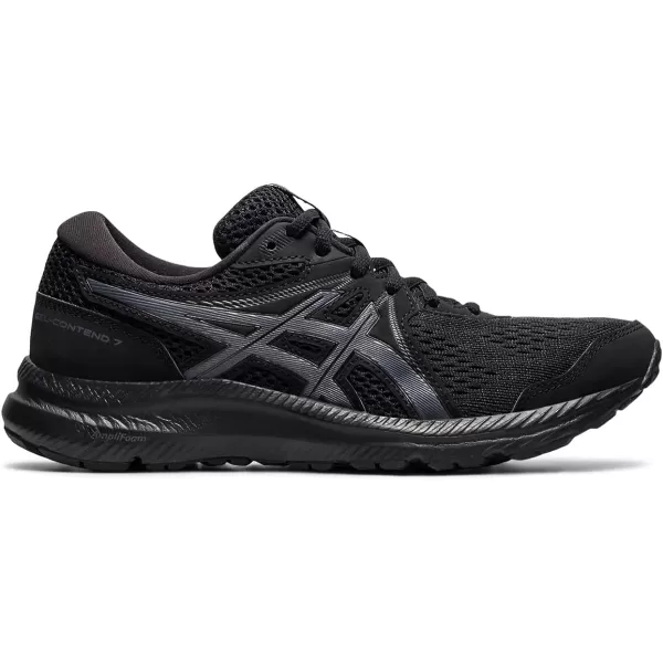imageASICS Mens GelContend 6 Running ShoesBlackCarrier Grey
