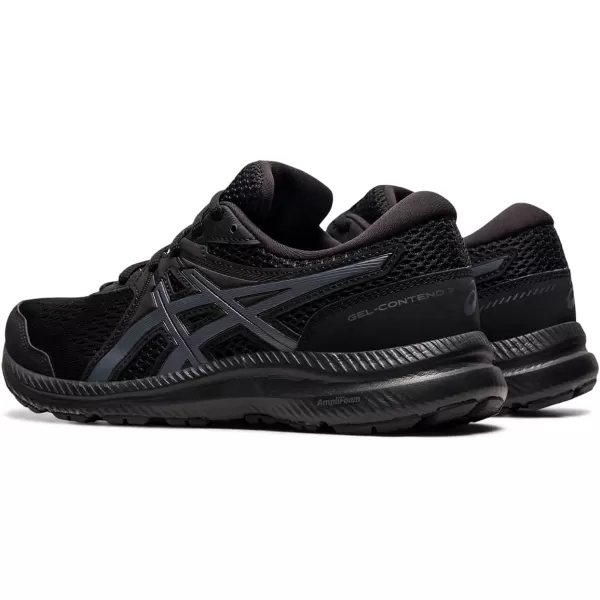 imageASICS Mens GelContend 6 Running ShoesBlackCarrier Grey