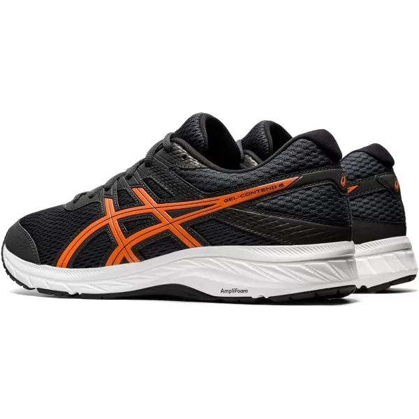 imageASICS Mens GelContend 6 Running ShoesGraphite GreyKoi