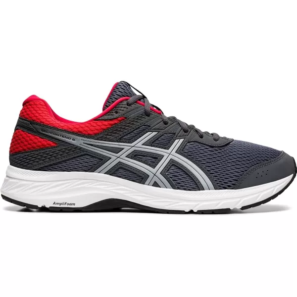imageASICS Mens GelContend 6 Running ShoesGreySheet Rock