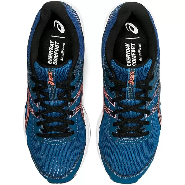 imageASICS Mens GelContend 6 Running ShoesMako BlueSunrise Red