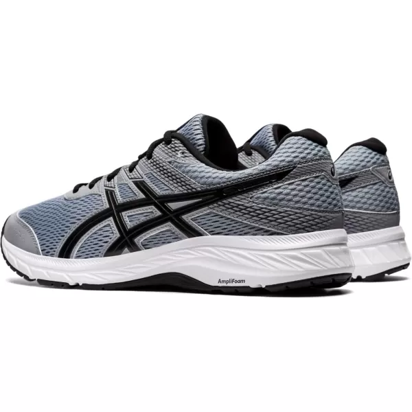 imageASICS Mens GelContend 6 Running ShoesSheet RockBlack
