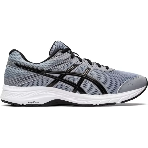 imageASICS Mens GelContend 6 Running ShoesSheet RockBlack