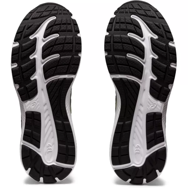 imageASICS Mens GelContend 7 Running ShoeBlackHazard Green