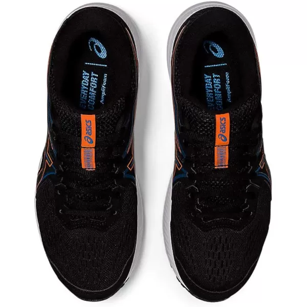 imageASICS Mens GelContend 7 Running ShoeBlackMarigold Orange