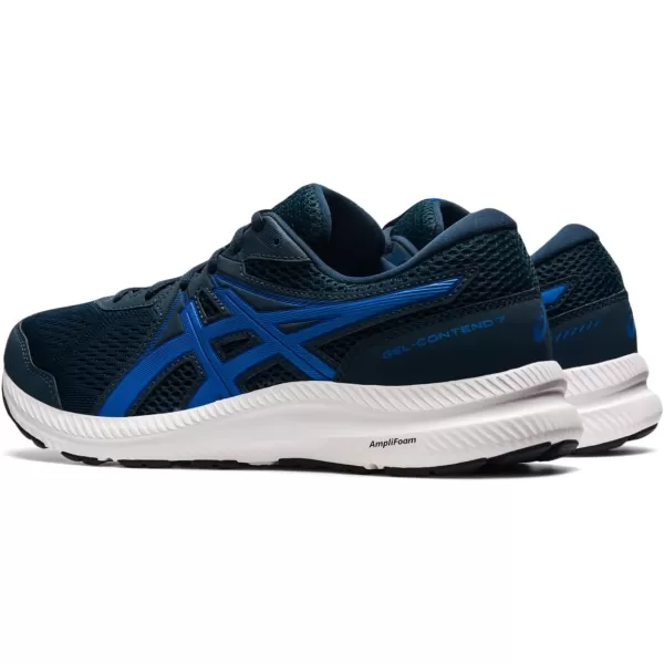 imageASICS Mens GelContend 7 Running ShoeFrench BlueElectric Blue