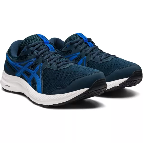 imageASICS Mens GelContend 7 Running ShoeFrench BlueElectric Blue