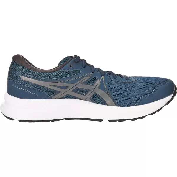 imageASICS Mens GelContend 7 Running ShoeFrench BlueGunmetal