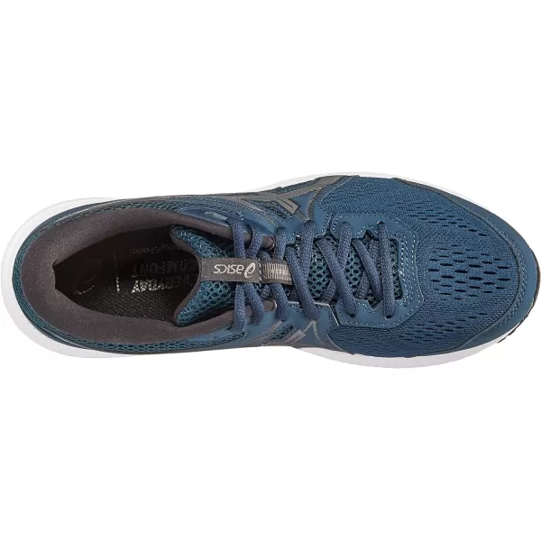 imageASICS Mens GelContend 7 Running ShoeFrench BlueGunmetal