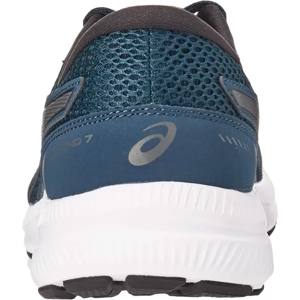imageASICS Mens GelContend 7 Running ShoeFrench BlueGunmetal