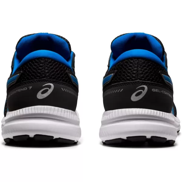 imageASICS Mens GelContend 7 Running ShoeGraphite GreyDirectoire Blue
