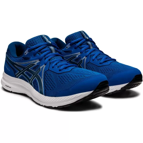 imageASICS Mens GelContend 7 Running ShoeLake DriveMako Blue
