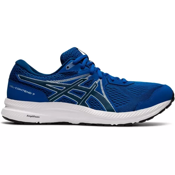 imageASICS Mens GelContend 7 Running ShoeLake DriveMako Blue