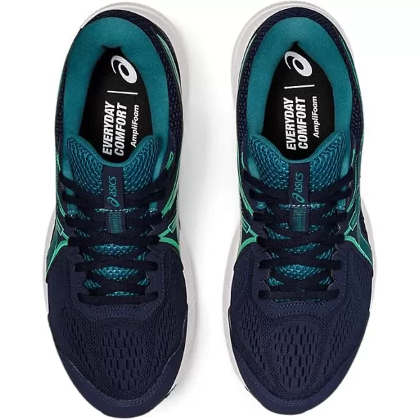 imageASICS Mens GelContend 7 Running ShoeMidnightVelvet Pine
