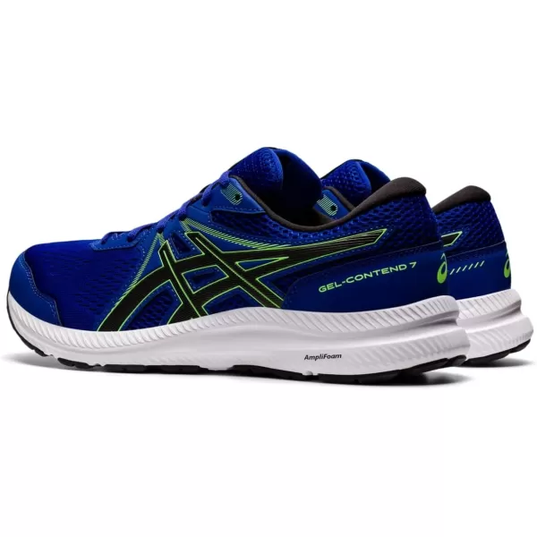 imageASICS Mens GelContend 7 Running ShoeMonaco BlueBlack