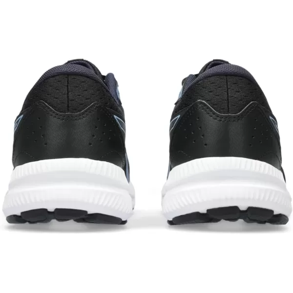 imageASICS Mens GelContend 8 Running ShoesBlackBlue Bliss
