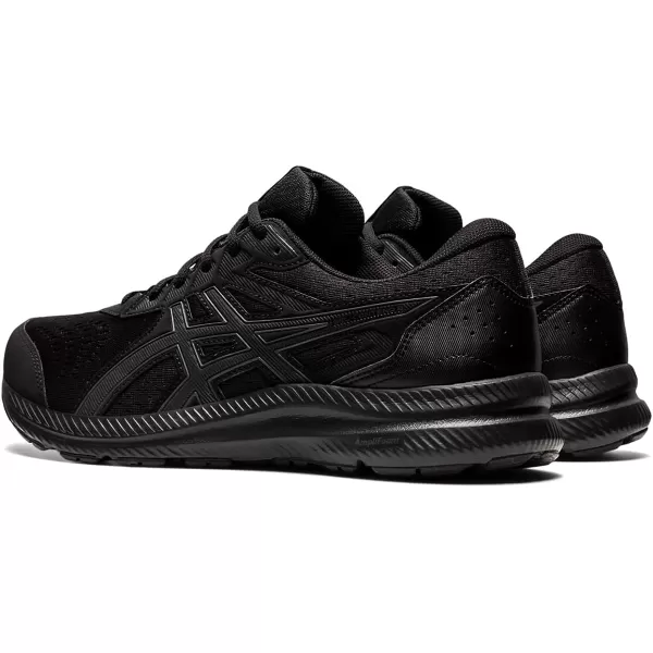 imageASICS Mens GelContend 8 Running ShoesBlackCarrier Grey