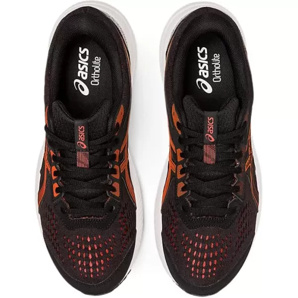 imageASICS Mens GelContend 8 Running ShoesBlackCherry Tomato