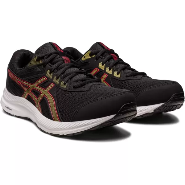 imageASICS Mens GelContend 8 Running ShoesBlackOlive Oil