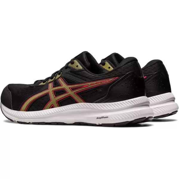 imageASICS Mens GelContend 8 Running ShoesBlackOlive Oil