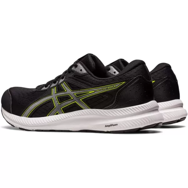 imageASICS Mens GelContend 8 Running ShoesBlackPure Silver