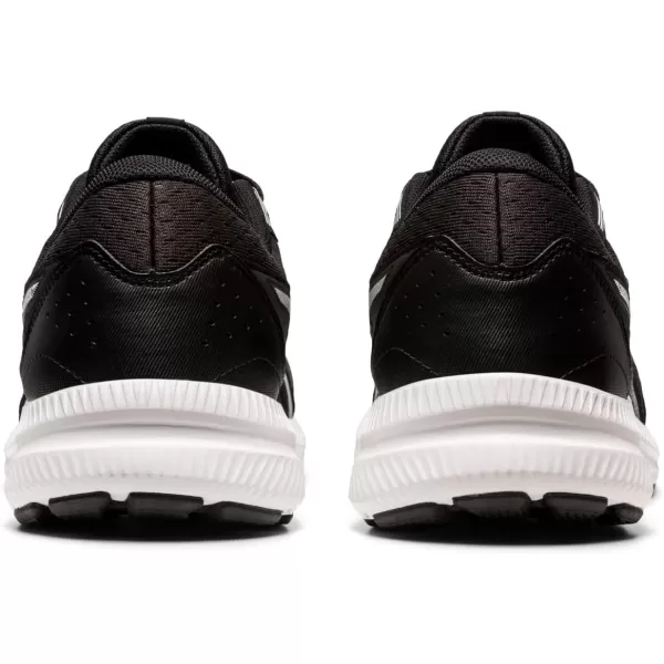 imageASICS Mens GelContend 8 Running ShoesBlackWhite