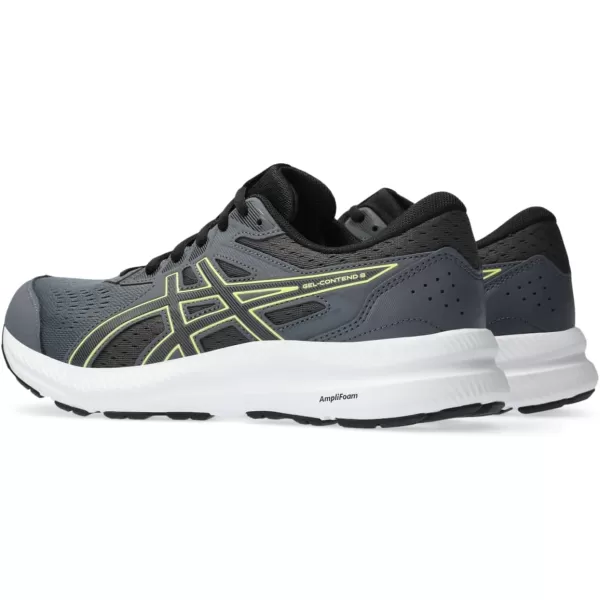 imageASICS Mens GelContend 8 Running ShoesCarrier GreyBlack
