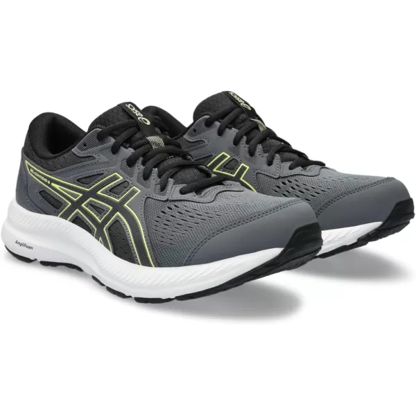imageASICS Mens GelContend 8 Running ShoesCarrier GreyBlack