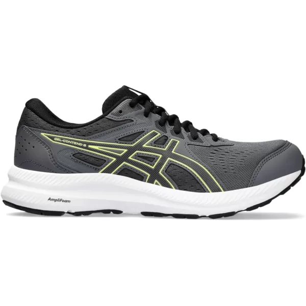 imageASICS Mens GelContend 8 Running ShoesCarrier GreyBlack