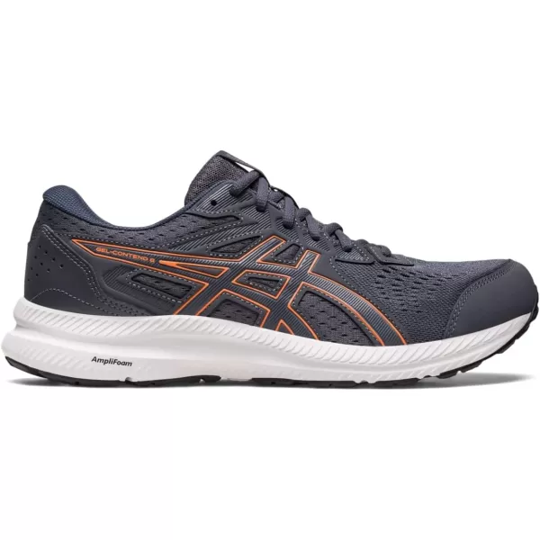 imageASICS Mens GelContend 8 Running ShoesCarrier GreyMetropolis