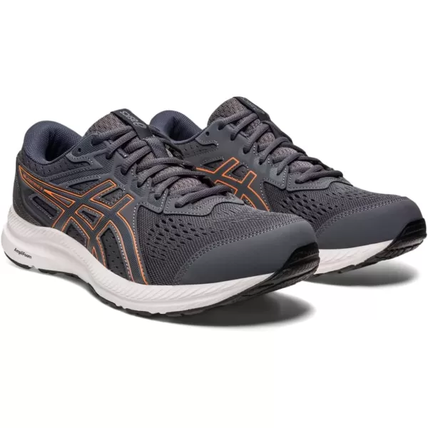 imageASICS Mens GelContend 8 Running ShoesCarrier GreyMetropolis