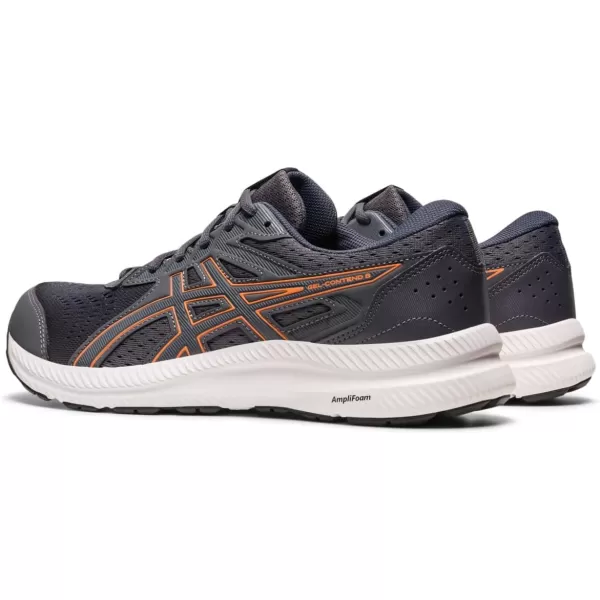 imageASICS Mens GelContend 8 Running ShoesCarrier GreyMetropolis