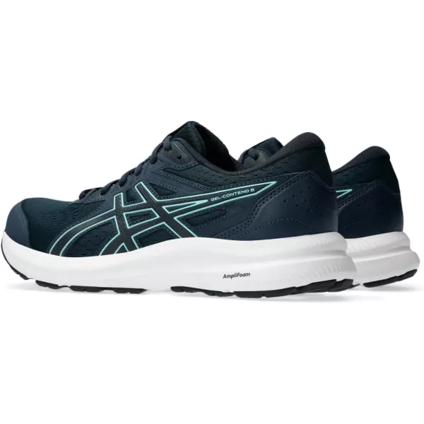 imageASICS Mens GelContend 8 Running ShoesFrench BlueBlack